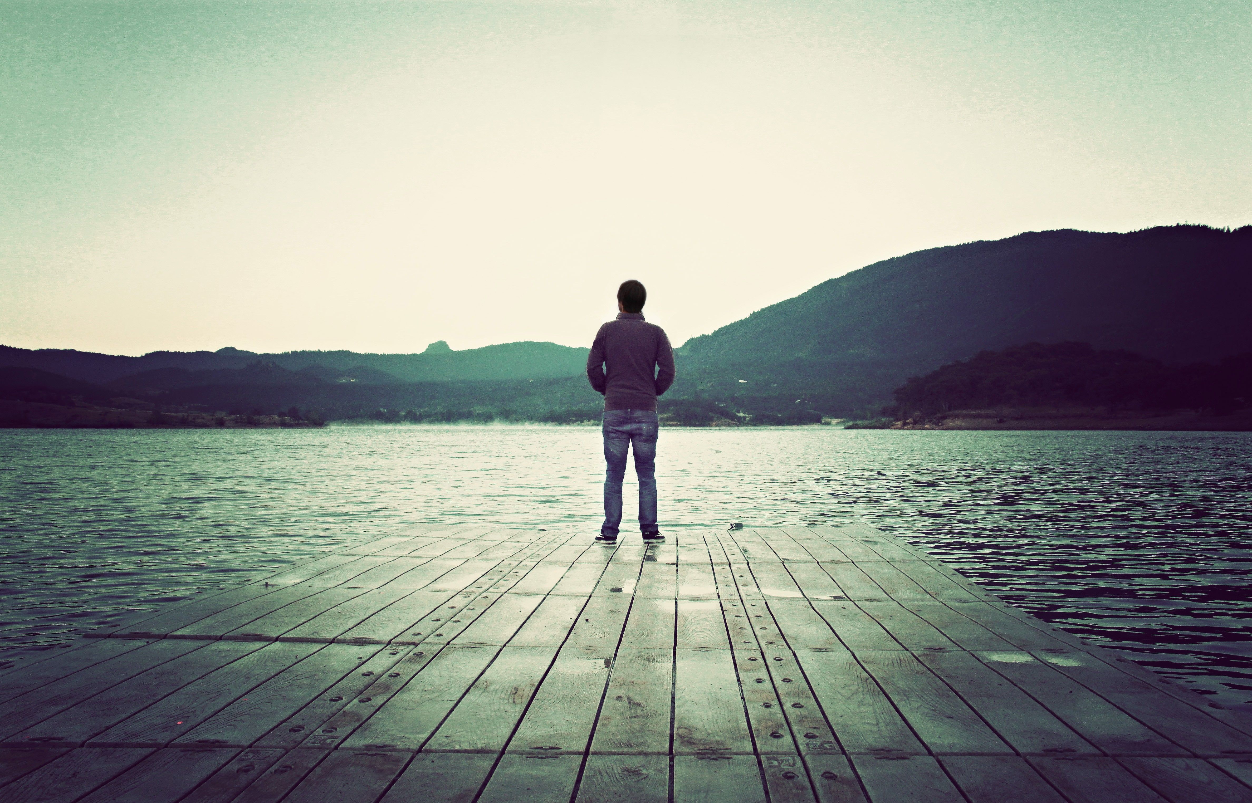 Contemplation Christian Stock Photos